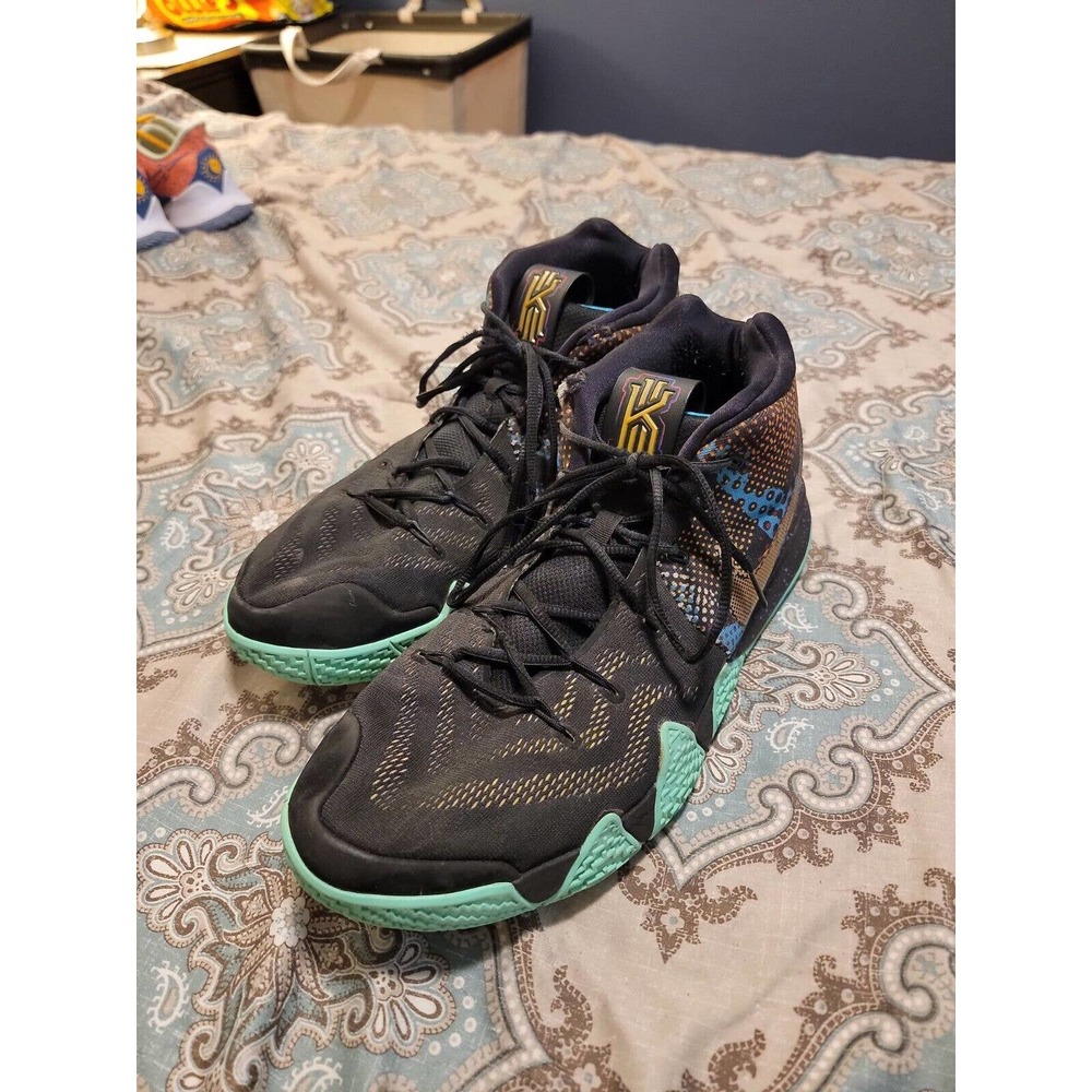 Nike Kyrie 4 Mamba Mentality Kobe Multicolor Shoes AV2597-001 Mens 16